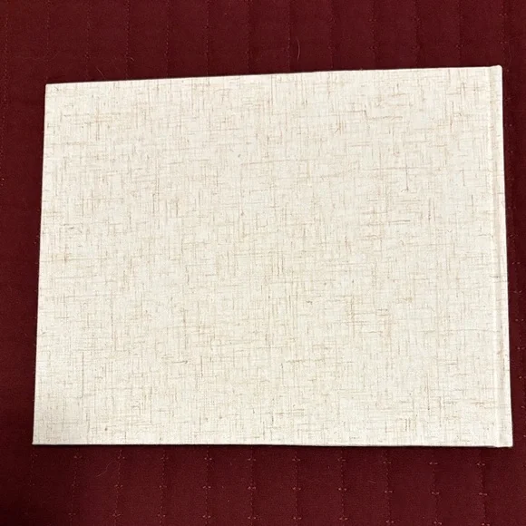 Rifle Paper Company New Floral Guest Book with Blue and Gold Accents - Picture 3 of 8